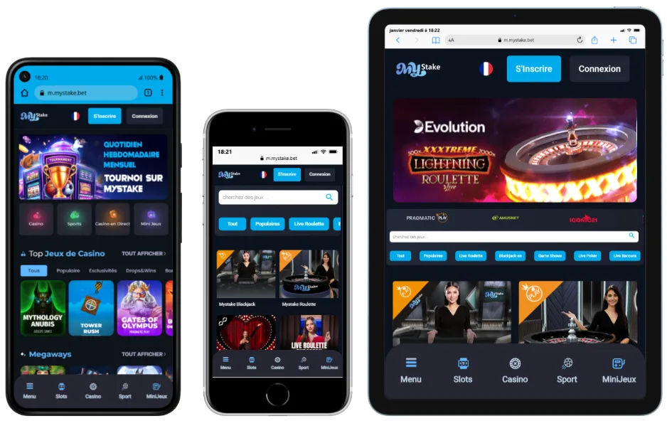 mobile-casino Avis MyStake Casino 2026 : bonus de 300 % jusqu’à 1 500 €/$