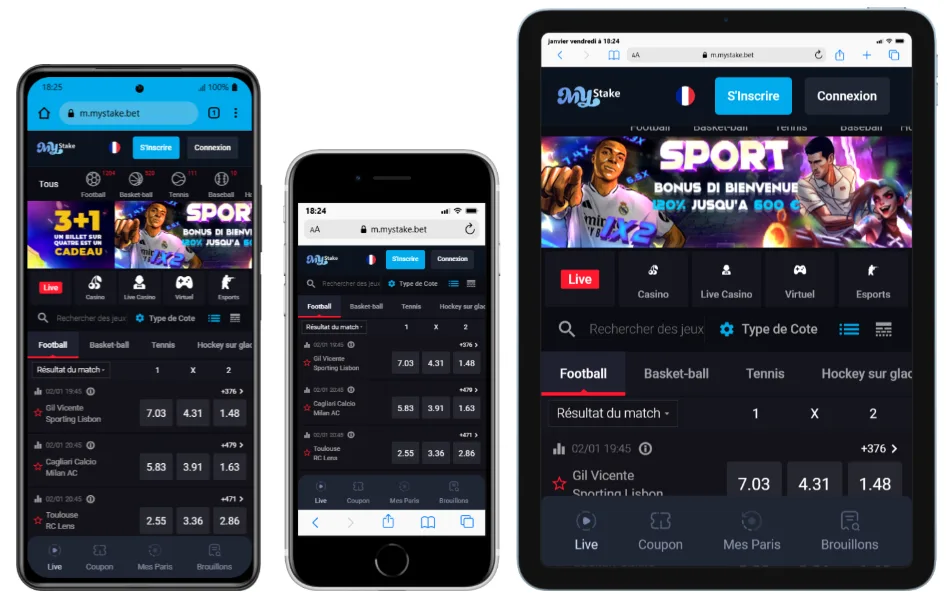 mobile-sports MyStake avis 2026 : bookmaker crypto fiable & bonus 600 €