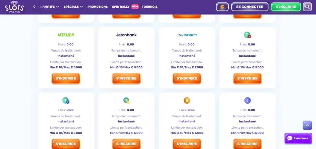 paiement-1-1024x483 Avis Slots Palace Casino : meilleur casino crypto en 2026 ?