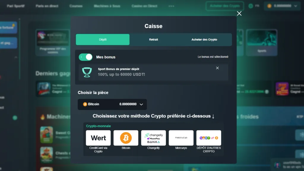 paiement-7-1024x575 Vave Casino Avis 2026 : bonus jusqu’à 4 BTC + 100 TG