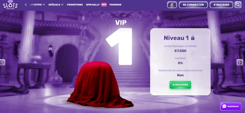 vip-2-1024x475 Avis Slots Palace Casino : meilleur casino crypto en 2026 ?