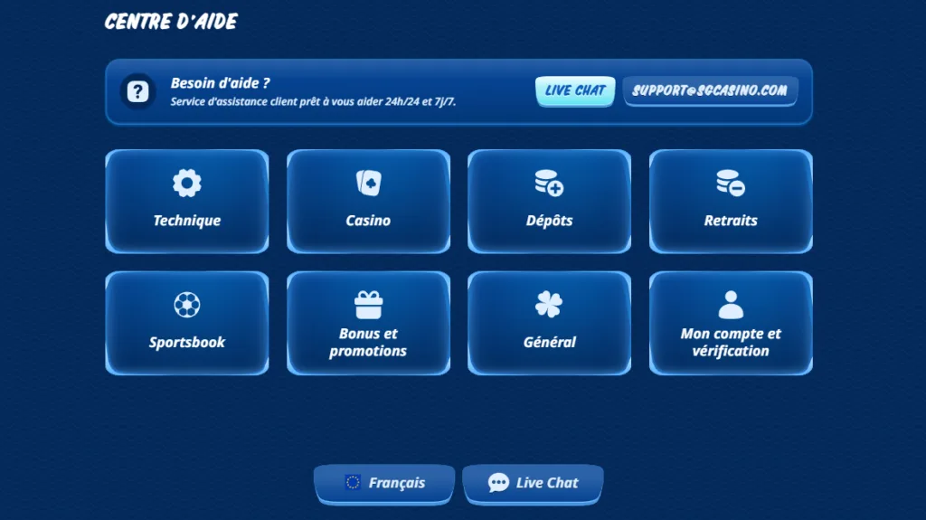 zide-1024x575 SGCasino Avis 2026 🎰 | Test complet du site crypto & bonus