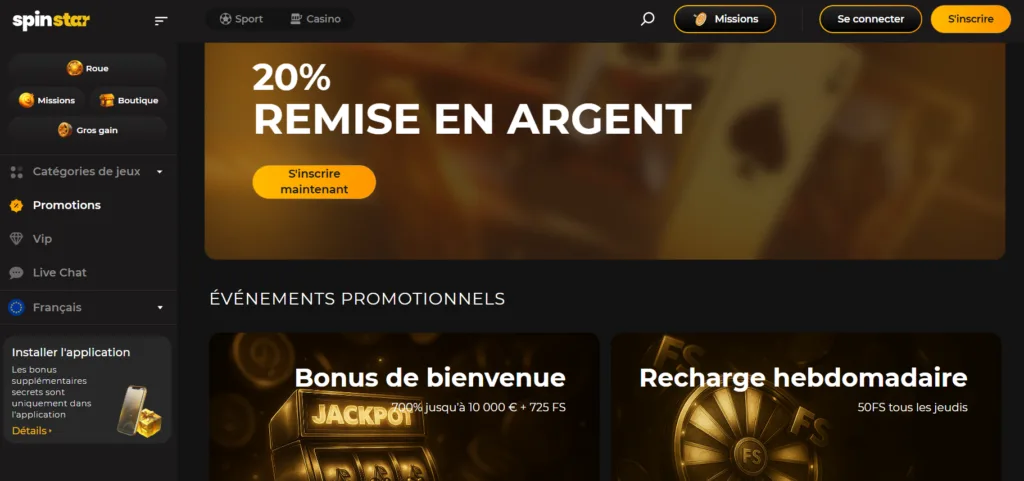 promos-1024x481 Avis Spinstar Casino : Ma revue complète pour 2026